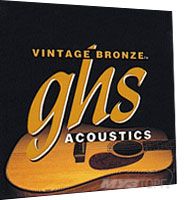 GHS VN-XL VINTAGE BRONZE набор струн для 6-струнной акустической гитары, 11-50