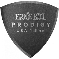 ERNIE BALL 9331 медиаторы Prodigy, 1.5 мм, цвет черный, 6 шт.