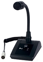 AKG DST99S микрофон динамический Gooseneck на подставке с выключателем и витым кабелем 1метр с XLR разъёмом