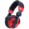 American Audio HP550 LAVA  Удобные, прочные и мощные головные наушники, цвет черно-красный