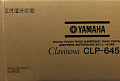 Цифровое фортепиано Yamaha CLP-645WH, 88 клавиш, клавиатура NWX, 256-голосная полифония