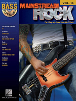 HL00699822 - Bass Play-Along Volume 15: Mainstream Rock - книга: Играй на бас-гитаре один: Мэйнстрим-рок, 72 страницы, язык - английский