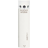Audix M1250BW Миниатюрный конденсаторный микрофон с преампом, кардиоида, защита от RF, белый