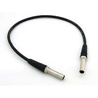 Canare VPC005-WC BLACK кабель с разъёмами Weco 0,5м черный