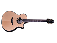 CRAFTER LX G-1000ce  электроакустическая гитара, верхняя дека массив ели, корпус массив палисандра