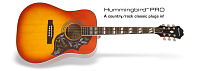 EPIPHONE HUMMINGBIRD PRO ACOUSTIC/ELECTRIC W/SHADOW FADED CHERRY BURST электро-акустическая гитара, цвет красный санбёрст