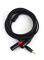 AuraSonics J35Y2XM-3-LONG Y-кабель jack 3.5 мм - 2 x XLR, длина 3 метра