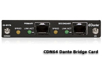 QSC CDN64 Kit карта Dante 64 x 64