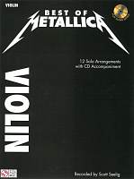 HL02501334 - Metallica: Best Of - Violin - книга: Meyallica для игры на скипке: Лучшее, 16 страниц, язык - английский