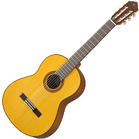 Yamaha CG162S классическая гитара, дека ель массив, корпус ованкол, гриф нато, накладка палисандр