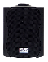 SVS Audiotechnik WS-20 Black Громкоговоритель настенный, трансформатор,  динамик 4", драйвер 0.5", 20 Вт (RMS)