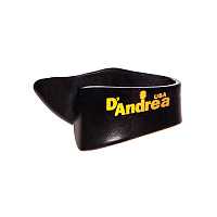 D'Andrea R6371 MD BLK  Медиатор-коготь на большой палец, упаковка 6 шт., материал пластик, размер средний, серия Fingerpicks & Thumbpicks