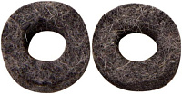 DRUMCRAFT Series 4/6 Clutch Войлочные прокладки для хай-хэта, диаметр 2 см, толщина 1 см, 2 штуки