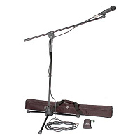 Peavey PV-MSP1 1/4"  комплект: микрофон PVi 100, стойка на треноге, микрофонный кабель 6 м, держатель для микрофона, сумка для переноски