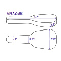 OnStage GPCA5550B  Жесткий нейлоновый чехол для акустической гитары