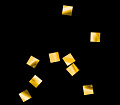Global Effects Металлизированное конфетти 6х6 мм Золото, 1 кг