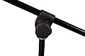 Ultimate Support MC-40B PRO SHORT низкая стойка микрофонная "журавль" на треноге, черная