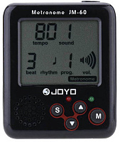 JOYO JM-60 Mini Metronome метроном электронный, 30-250 бпм, аккумулятор, USB-зарядка