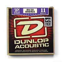 DUNLOP DAB1152 80/20 Bronze 11-52 струны для акустической гитары