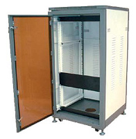 PROAUDIO AP-28D  Шкаф для оборудования, 19", 28U, стеклянная передняя дверь, вентиляторы, ножки, колеса, съемные боковые и задняя крышки