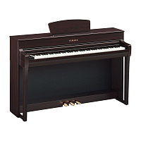 YAMAHA CLP-735R цифровое фортепиано, 88 клавиш, клавиатура GT-S/256, 38 тембров, 2х30 Вт, USB, цвет палисандр