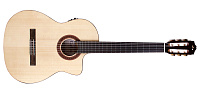 CORDOBA C5-CET SPALTED MAPLE LIMITED электроакустическая гитара, цвет натуральный