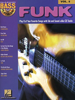 HL00699680 - Bass Play-Along Volume 5: Funk - книга: Играй на бас-гитаре один: Фанк, 64 страницы, язык - английский