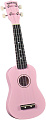DIAMOND HEAD DU-110 PK укулеле сопрано, клен, гриф клен, чехол в комплекте, розовая