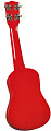 DIAMOND HEAD DU-102 RD укулеле сопрано, клен, гриф клен, чехол в комплекте, красная