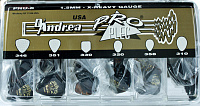 D'Andrea PRO-6  Медиатор гитарный, материал термопластик, толщина 1.5 мм, очень жёсткий, серия Pro Plecs, форма в ассортименте, упаковка 144 шт.
