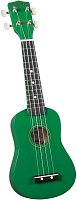 DIAMOND HEAD DU-105 GN укулеле сопрано, клен, гриф клен, чехол в комплекте, зеленая