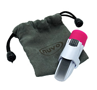 NUVO jSax Mouthpiece Assembly in tote bag (White/Pink) мундштук для jSax, материал пластик, цвет белый/розовый, чехол в комплекте