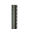 Adam Hall 61552BLK  Стальная двойная пластина (2 мм, чёрная) для рэка, длина 2 м (цена за 1 шт.)