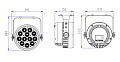 STAGE4 REPAR 12x10FAU IP Светодиодный всепогодный светильник сценических эффектов, LED PAR, источник света 12*10 Вт RGBWAUV, DMX-512