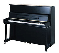 SAMICK JS121MD/EBHP Акустическое пианино, струны "Roslau", цвет черный полированный