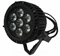 ARCHI LIGHT LED PAR RGBWAU 7 светодиодный прожектор, 7 х 12 Вт светодиодов RGBWAU 6-в-1, IP65