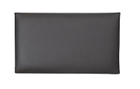 K&M 13820-200-00 сиденье для банкетки серии 137/, чёрная искуственная кожа, основа из МДФ, размер 55х33 см