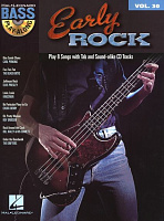 HL00701184 - Bass Play-Along Volume 30: Early Rock - книга: Играй на бас-гитаре один: Ранний рок, 56 страниц, язык - английский