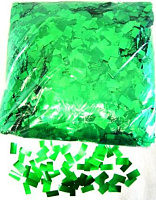 Global Effects Металлизированное конфетти 10x20 мм, цвет зеленый