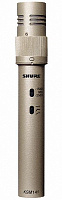 SHURE KSM141/SL студийный конденсаторный инструментальный микрофон с кейсом, противоударным креплением и ветрозащитой