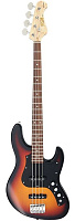 FGN Boundary Mighty Jazz BMJ-G 3TS  бас-гитара, форма корпуса JazzBass, корпус липа, цвет трехцветный санберст