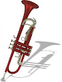 ROY BENSON TR-101R Bb Труба (цвет красный)