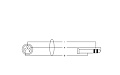 Cordial CFM 1.5 FV инструментальный кабель XLR мама - джек стерео 6.3 мм, длина 1.5 метра