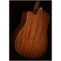 CRAFTER DE-8/NC электроакустическая гитара, дредноут, верхняя дека - массив ели, корпус - красное дерево, цвет натуральный, чехол в комплекте