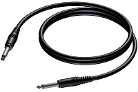 Procab CAB600/10 кабель инструментальный джек 6.3 мм моно - джек 6.3 мм моно, длина 10 метров