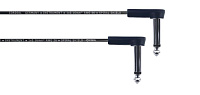 Cordial EI 0,15 RR патч-кабель, угловой джек моно 6.3 мм - угловой джек моно 6.3 мм, 0,15 м, черный