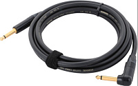 Cordial CSI 6 PR-GOLD инструментальный кабель угловой моноджек 6.3 мм - моноджек 6.3 мм, длина 6 метров