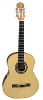 FLIGHT C-120 NA 3/4  уменьшенная классическая гитара, размер 3/4, верхняя дека - ель, корпус - сапеле, цвет натуральный