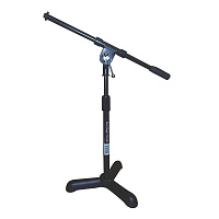 OnStage MS7311B  микрофонная стойка для "бочки" и комбиков, регулируемая высота, черная