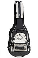 FLIGHT FBG-2201 чехол для акустической гитары утепленный (20мм), два регулируемых наплечных ремня с мягким уплотнителем
